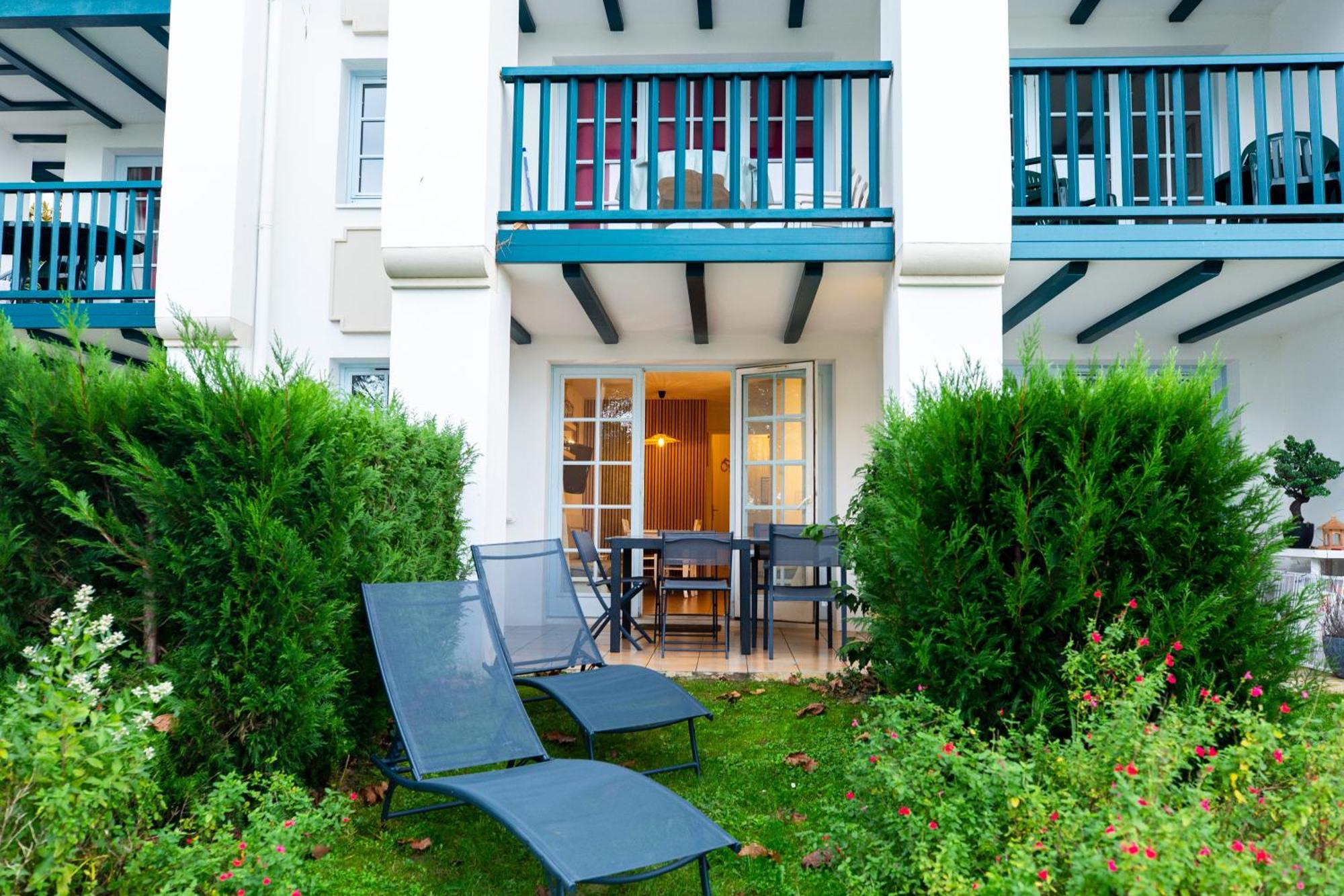Апартаменты Atlantic Selection - Domaine De Bordaberry - Terrasse & Superbe Piscine Уррюнь Экстерьер фото